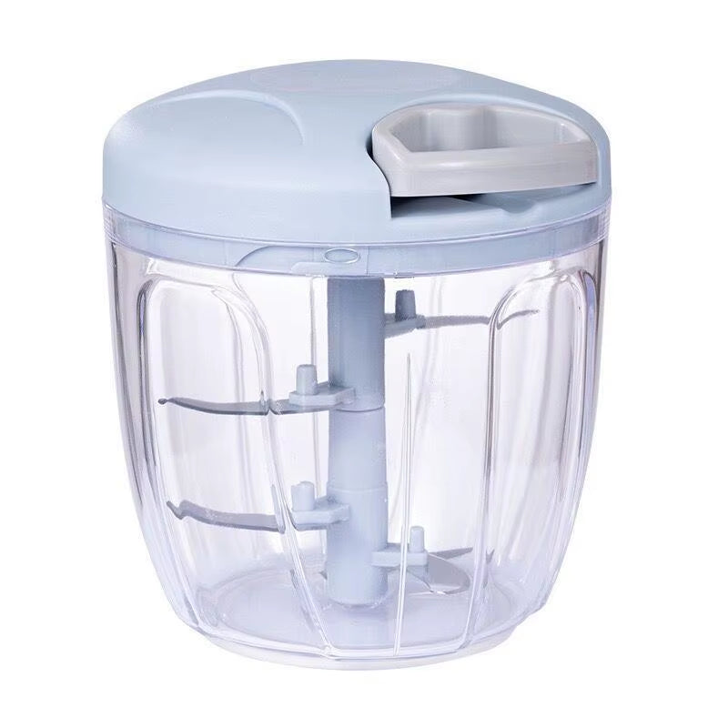 500/900ML Manual Meat Mincer and Garlic Chopper - Versatile Vegetable and Onion Cutter for Kitchen Cooking Accessories