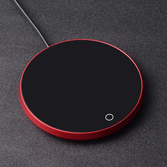 Compact USB Cup Warmer and Smart Thermostatic Heating Coaster for Coffee, Tea, and Beverages